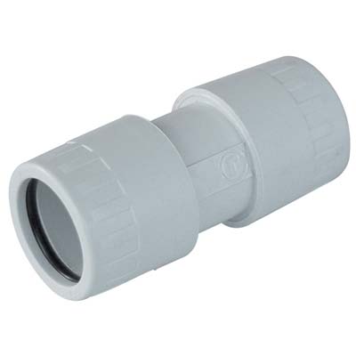 MANICOTTO IP65 X TUBO RIGIDO PVC - GRIGIO MM 25- 50 pezzi