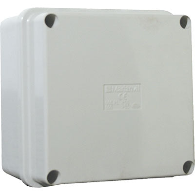 CASSETTA DERIVAZIONE PARETI LISCE IP66 MARLANVIL - PC/ABS + VITI INOX MM 100X100 H.MM 50- 5 pezzi