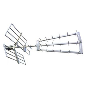 ANTENNA DIGITALE TERRESTRE BANDA UHF GALAXY  ALLUMINIO GUADAGNO DB 12/15  20 ELEMENTI