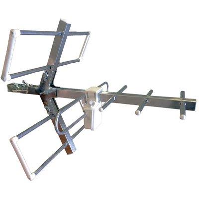ANTENNA DIGITALE TERRESTRE BANDA UHF 5G GALAXY  ALLUMINIO GUADAGNO DB 810 5 ELEMENTI