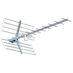 ANTENNA DIGITALE TERRESTRE BANDA UHF 5 G GALAXY  ALLUMINIO GUADAGNO DB 912 11 ELEMENTI