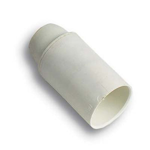 PORTALAMPADA CAMICIA LISCIA - RESINA BIANCO E14 M10X1- 25 pezzi