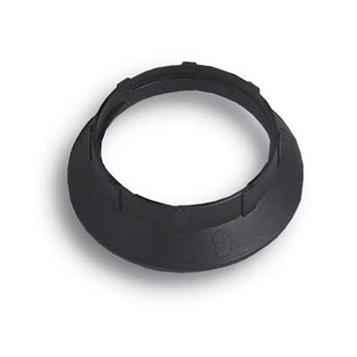 GHIERA X PORTALAMPADA - RESINA NERO E27 MM 56- 25 pezzi