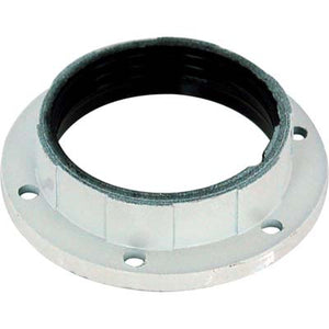 GHIERA X PORTALAMPADA - RESINA BIANCO E27 MM 56- 25 pezzi