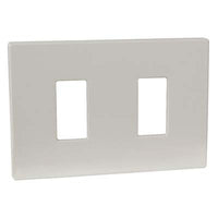 PLACCA COPRIFRUTTI VENUS MARLANVIL - RESINA AVORIO POSTI 2 MM 115X80- 20 pezzi