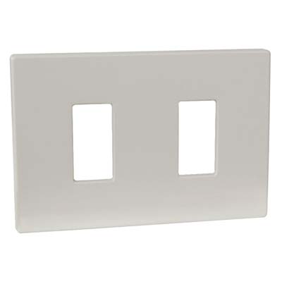 PLACCA COPRIFRUTTI VENUS MARLANVIL - RESINA AVORIO POSTI 2 MM 115X80- 20 pezzi