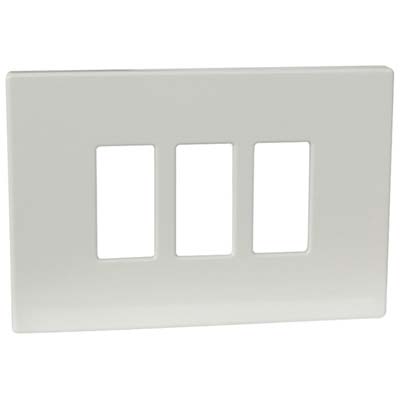 PLACCA COPRIFRUTTI VENUS MARLANVIL - RESINA AVORIO POSTI 3 MM 115X80- 20 pezzi