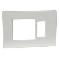 PLACCA COPRIFRUTTI VENUS MARLANVIL - RESINA AVORIO POSTI 1 + SCHUKO MM 115X80- 20 pezzi