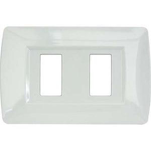 PLACCA COPRIFRUTTI MAGIC LINE - NYLON BIANCO POSTI 2 MM 120X80 CF=PZ 2- 5 confezioni