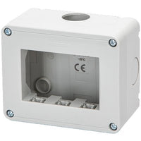 INVOLUCRO A PARETE IP40 - POSTI 3 MM 101X83 H.MM 55 X ABM- 6 pezzi