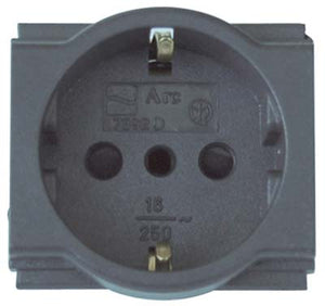 PRESA SCHUKO + SICUREZZA ARC MARLANVIL - VOLT 250 A 10/16 2P+T- 2 pezzi