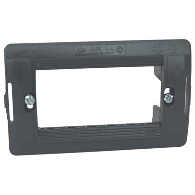 SUPPORTO FRUTTI ARC MARLANVIL - PC NERO POSTI 3- 10 pezzi