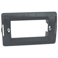 SUPPORTO FRUTTI ARC MARLANVIL - PC NERO POSTI 3- 10 pezzi