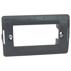 SUPPORTO FRUTTI ARC MARLANVIL - PC NERO POSTI 3- 10 pezzi