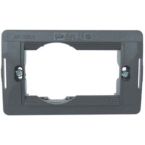 SUPPORTO FRUTTI ARC MARLANVIL - PC NERO POSTI 1+SCHUKO- 10 pezzi