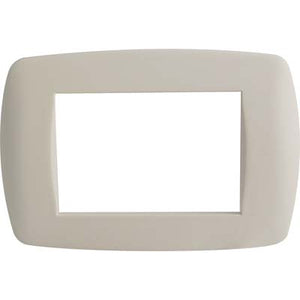 PLACCA COPRIFRUTTI MILLENIUM MARLANVIL - AVORIO POSTI 3 MM 122X83- 15 pezzi