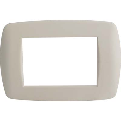 PLACCA COPRIFRUTTI MILLENIUM MARLANVIL - AVORIO POSTI 3 MM 122X83- 15 pezzi