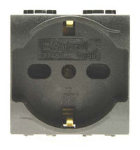 PRESA SCHUKO + SICUREZZA ONDA MARLANVIL - VOLT 250 A 10/16 2P+T- 3 pezzi