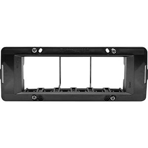 SUPPORTO FRUTTI ONDA MARLANVIL - PC NERO POSTI 6- 5 pezzi