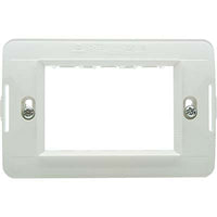 SUPPORTO FRUTTI AQUA MARLANVIL - PC BIANCO POSTI 3- 25 pezzi