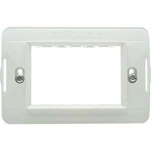 SUPPORTO FRUTTI AQUA MARLANVIL - PC BIANCO POSTI 3- 25 pezzi