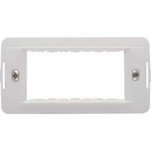 SUPPORTO FRUTTI AQUA MARLANVIL - PC BIANCO POSTI 4- 10 pezzi