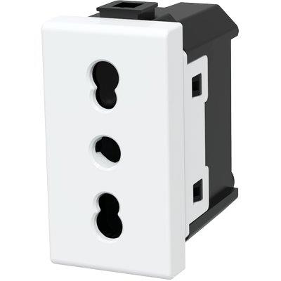 PRESA ABM - BIANCO VOLT 250 A 10/16 2P+T- 8 pezzi