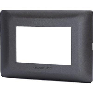 PLACCA COPRIFRUTTI ABM - NERO POSTI 3 MM 120X85- 8 pezzi