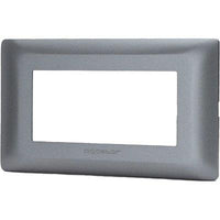 PLACCA COPRIFRUTTI ABM - GRIGIO SCURO POSTI 4 MM 140X85- 8 pezzi