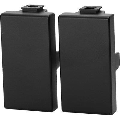 TAPPO COPRIFORO ABM - NERO CF=PZ 2- 8 confezioni