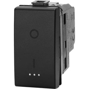 INTERRUTTORE BIPOLARE ABM - NERO VOLT 250 A 20- 8 pezzi