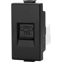 PRESA PLUG 6/4 ABM - NERO- 8 pezzi