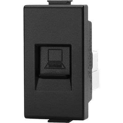 PRESA LAN ABM - NERO- 8 pezzi
