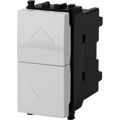PULSANTE UNIPOLARE DOPPIO AVP - BIANCO VOLT 250 A 16- 8 pezzi