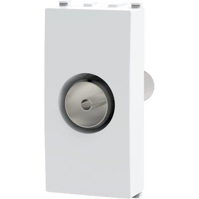 PRESA TV PASSANTE AVP - BIANCO MM 9,5- 8 pezzi