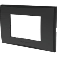PLACCA COPRIFRUTTI AVP - NERO POSTI 3 MM 120X85- 8 pezzi