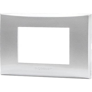 PLACCA COPRIFRUTTI AVP - ARGENTO POSTI 3 MM 120X85- 8 pezzi