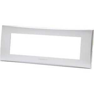 PLACCA COPRIFRUTTI AVP - ARGENTO POSTI 7 MM 205X80- 8 pezzi