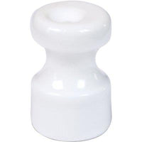 ISOLATORE COUNTRY FME - CERAMICA BIANCO MM 16- 10 pezzi