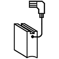 CARBONCINO BOSCH Z0199.01 PORTA - GRAFITE MM 5X 8 H.MM 19 CF=PZ 2- 2 confezioni