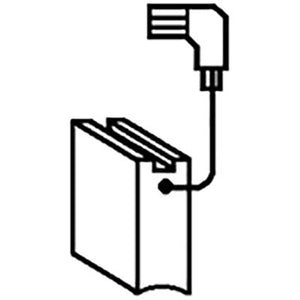 CARBONCINO BOSCH Z0199.01 PORTA - GRAFITE MM 5X 8 H.MM 19 CF=PZ 2- 2 confezioni