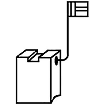 CARBONCINO BD DEWALT Z0220 PORTA - GRAFITE MM 6,3X12.5 H.MM 23,5 CF=PZ 2- 2 confezioni