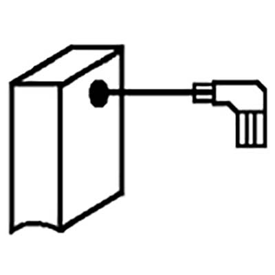 CARBONCINO MAKITA Z0661 PORTA - GRAFITE MM 5X11 H.MM 15,5 CF=PZ 2- 3 confezioni