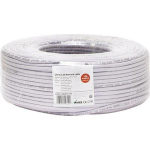 CAVO LAN UTP CAT.5E - RAME/PVC GRIGIO n°FILI 8 CF=MT 100- 1 confezioni