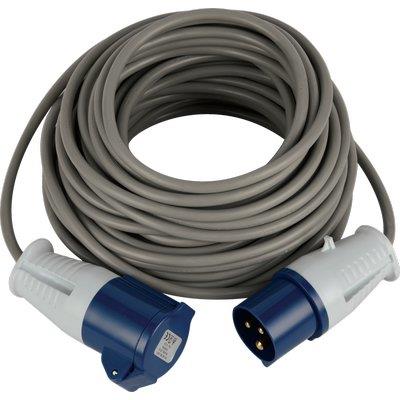 PROLUNGA INDUSTRIALE BLU ELECTRALINE  2P+T 16A IP44 n°XMMQ 3X1.5 MT 10
