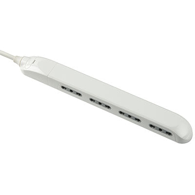 MULTIPRESA BIPASSO SLIM ELECTRALINE  BIANCO POSTI 4 2P+T 16A n°XMMQ 3X1 MT 15