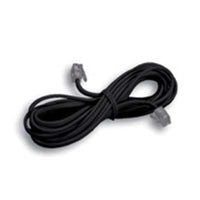 PROLUNGA TELEFONO LINEARE FME - NERO 2 PLUG 6/4 MT 3- 5 pezzi