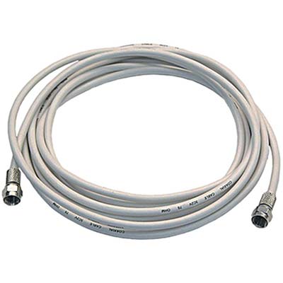 PROLUNGA COASSIALE TV + CONNETTORI F FME - MT 2- 5 pezzi