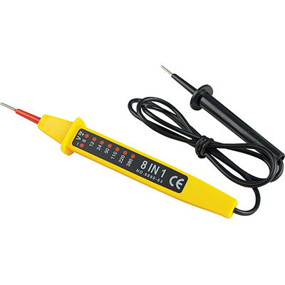 TESTER 8 FUNZIONI ELECTRALINE - AC DC- 2 pezzi