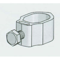 MORSETTO TERMINALE X DISPERSORE TERRA - ZAMA RAMATO MM 18/20- 10 pezzi